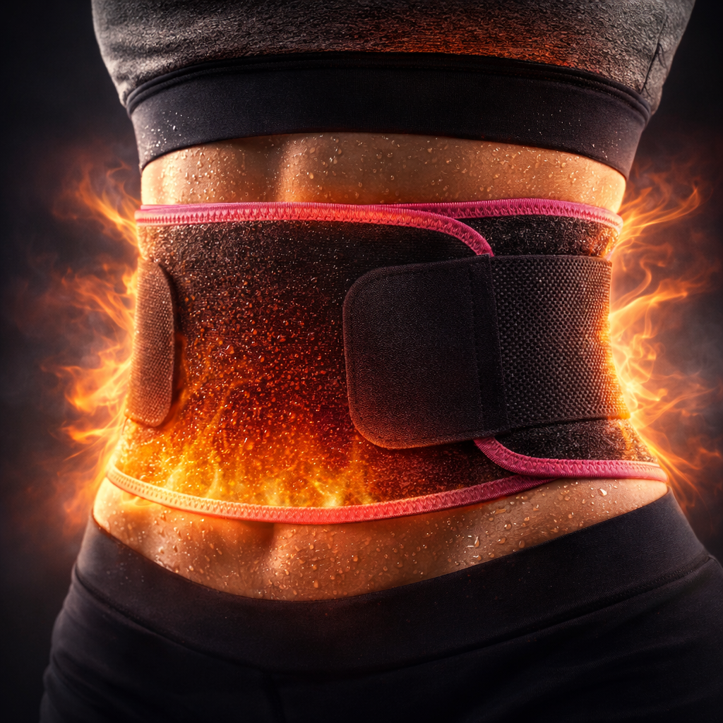 SlimFit Pro Adjustable Waist Trimmer Belt