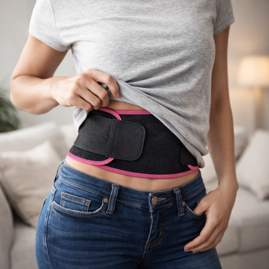 SlimFit Pro Adjustable Waist Trimmer Belt