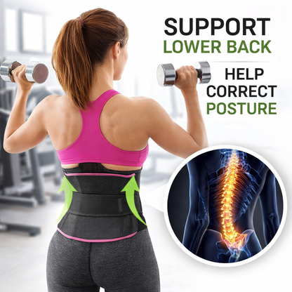 SlimFit Pro Adjustable Waist Trimmer Belt