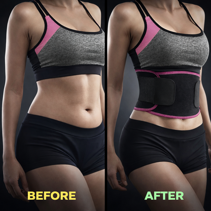 SlimFit Pro Adjustable Waist Trimmer Belt